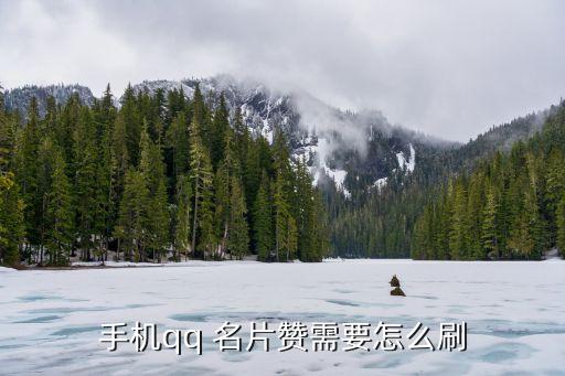 手机qq 名片赞需要怎么刷