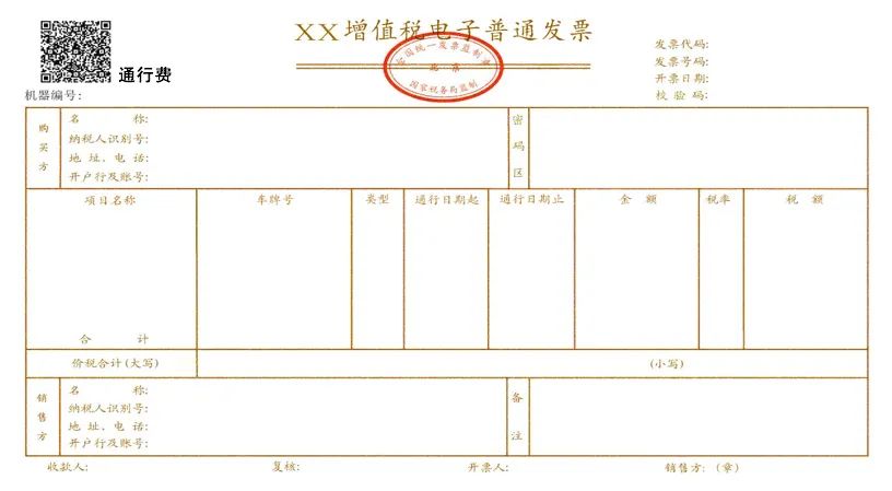 发票类型