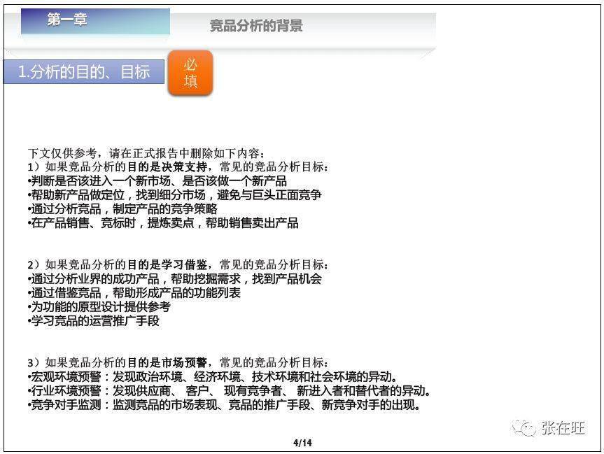 竞品分析怎么写