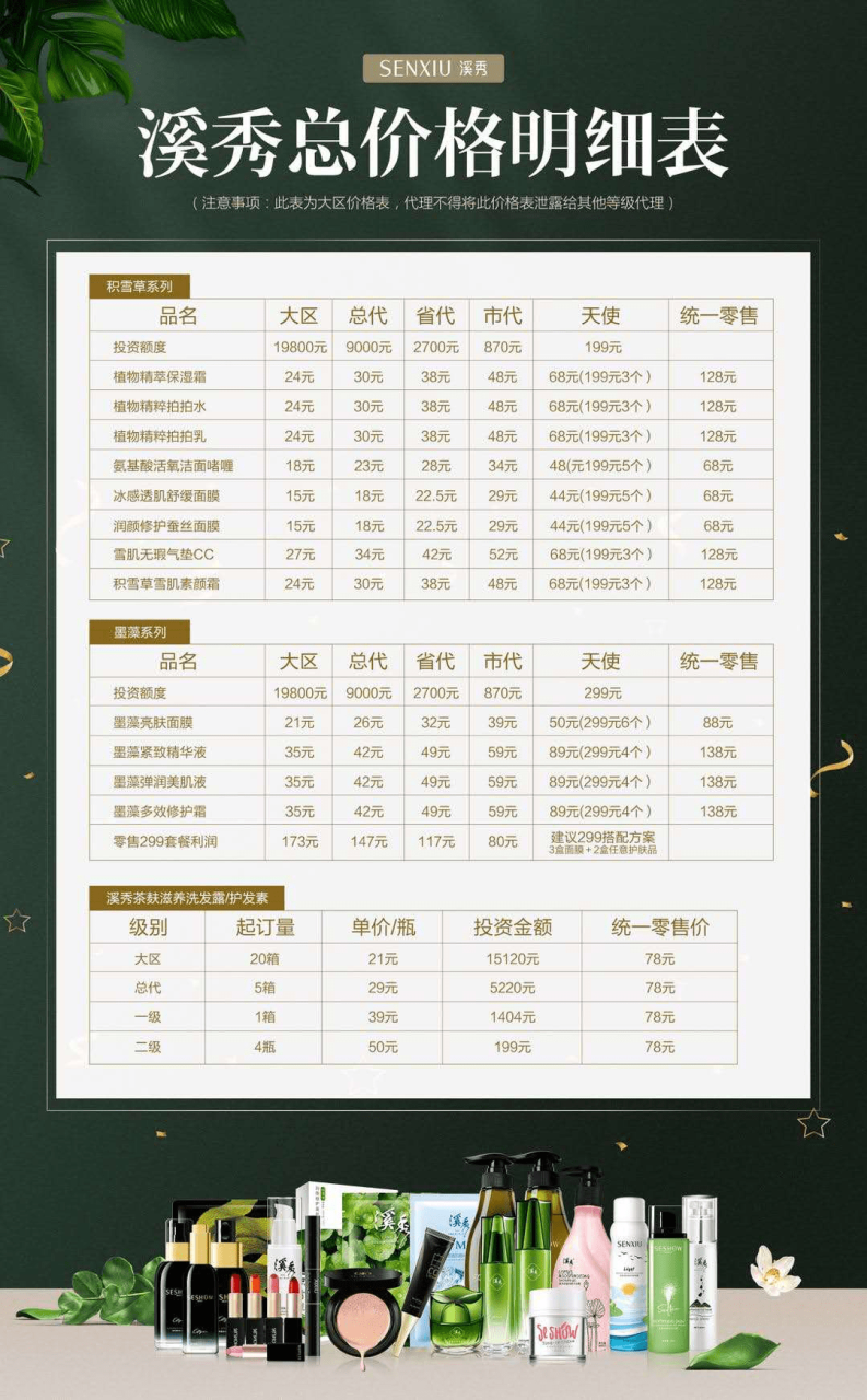 面膜微商代理
