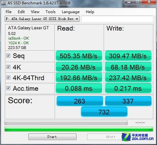 899元底线开售 影驰Laser GT/240G评测