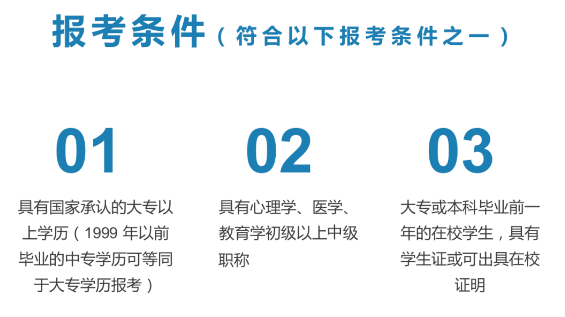 心理咨询师报考