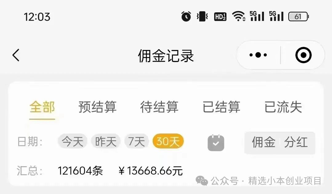 创业小项目个人创业