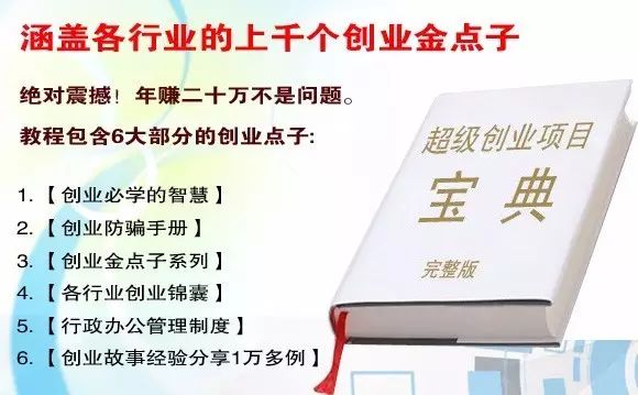 家庭创业小项目