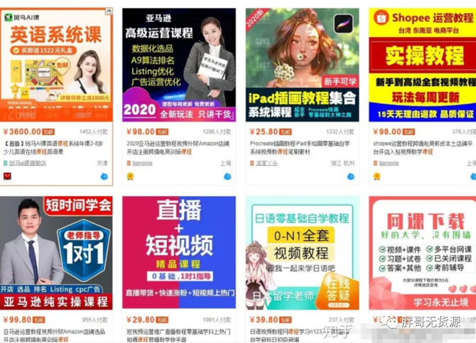 胖哥无货源, 淘宝虚拟无货源项目，虚拟类目应该卖什么产品？