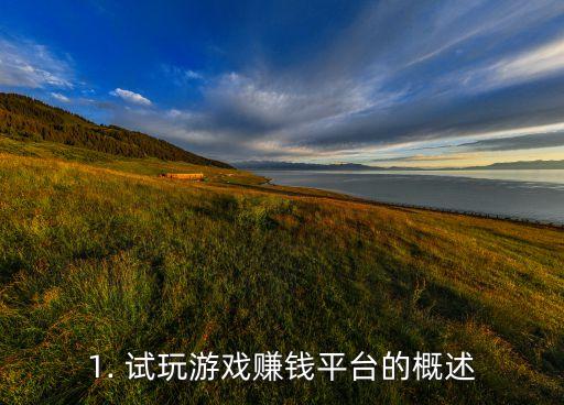 1. 试玩游戏赚钱平台的概述