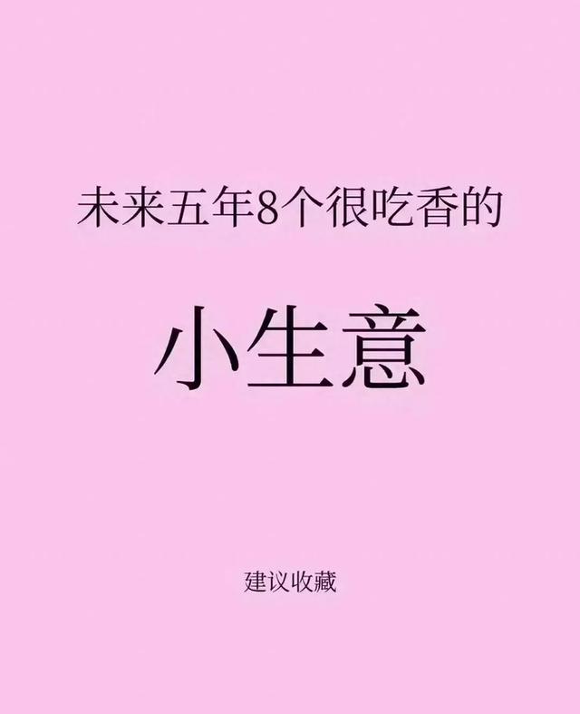 投资小收入高小生意