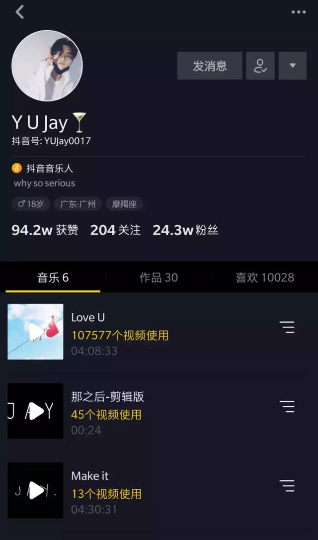 抖音音乐人