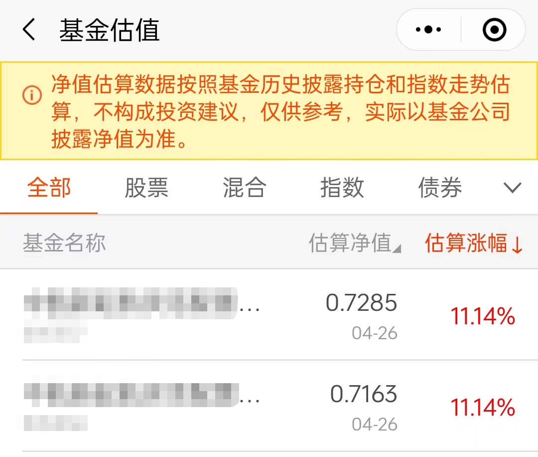 自选基金