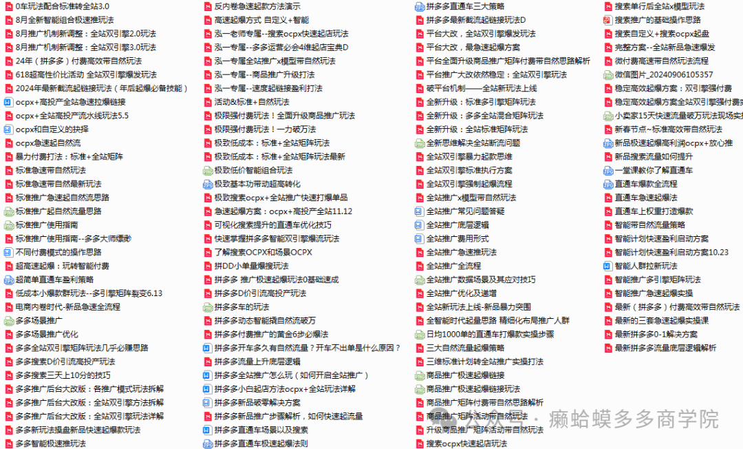 无货源小白运营