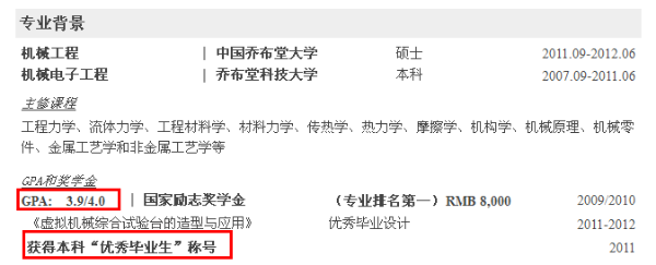 查看机械类简历模板简历模板，请点击图片
