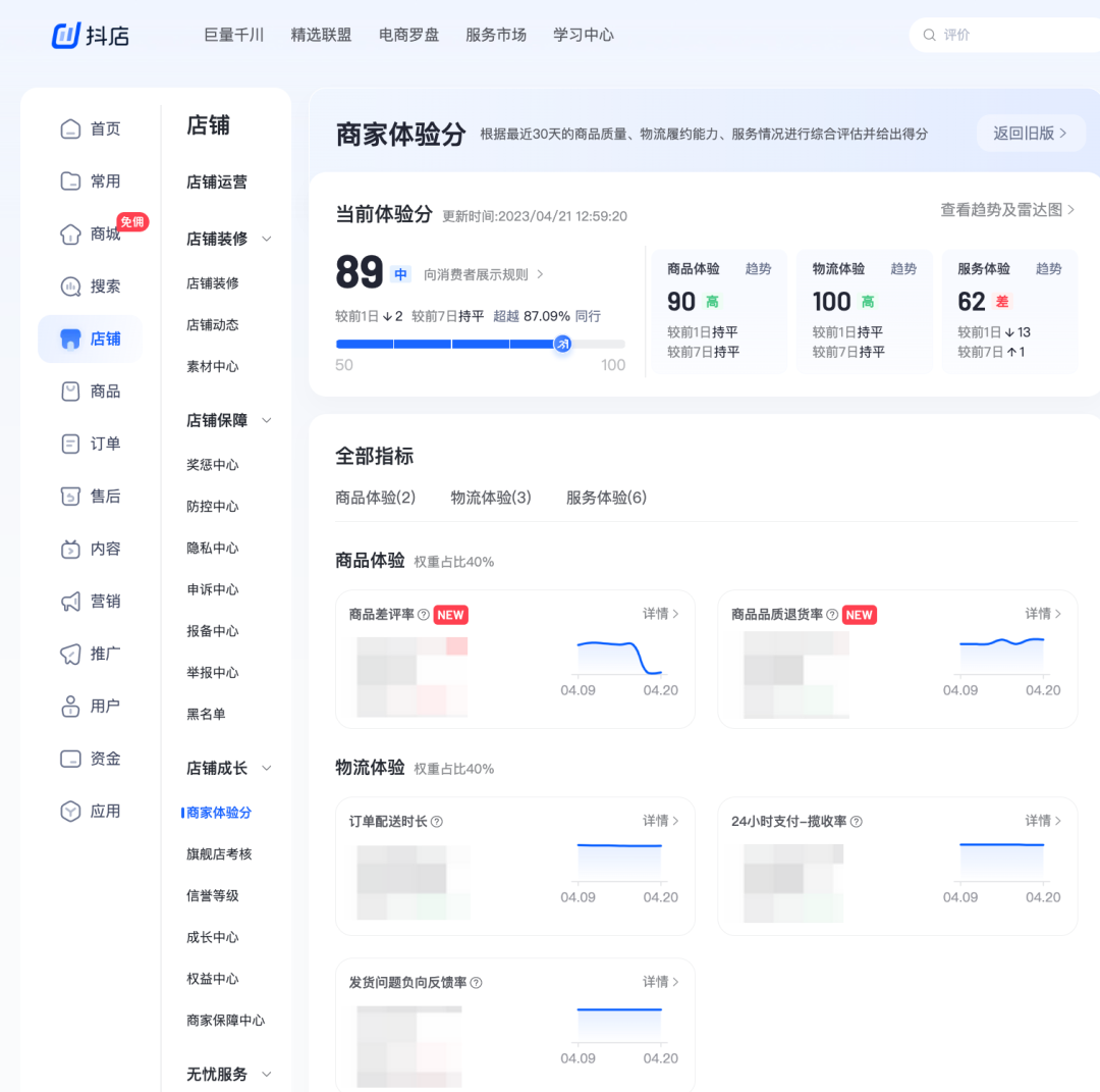 抖店体验分