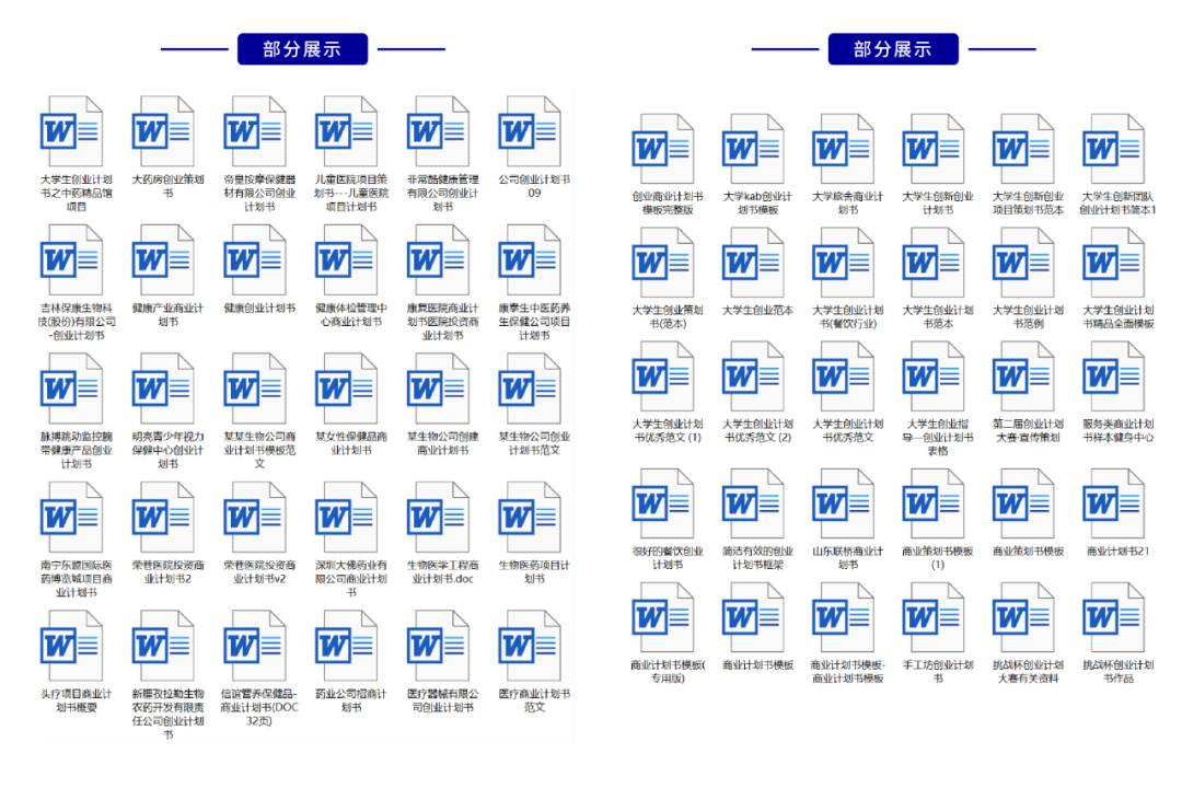 互联网 创新创业计划书模板