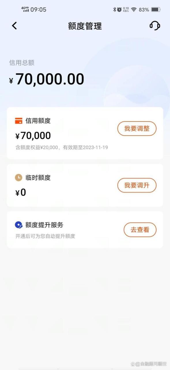 固定额度和贷款额度