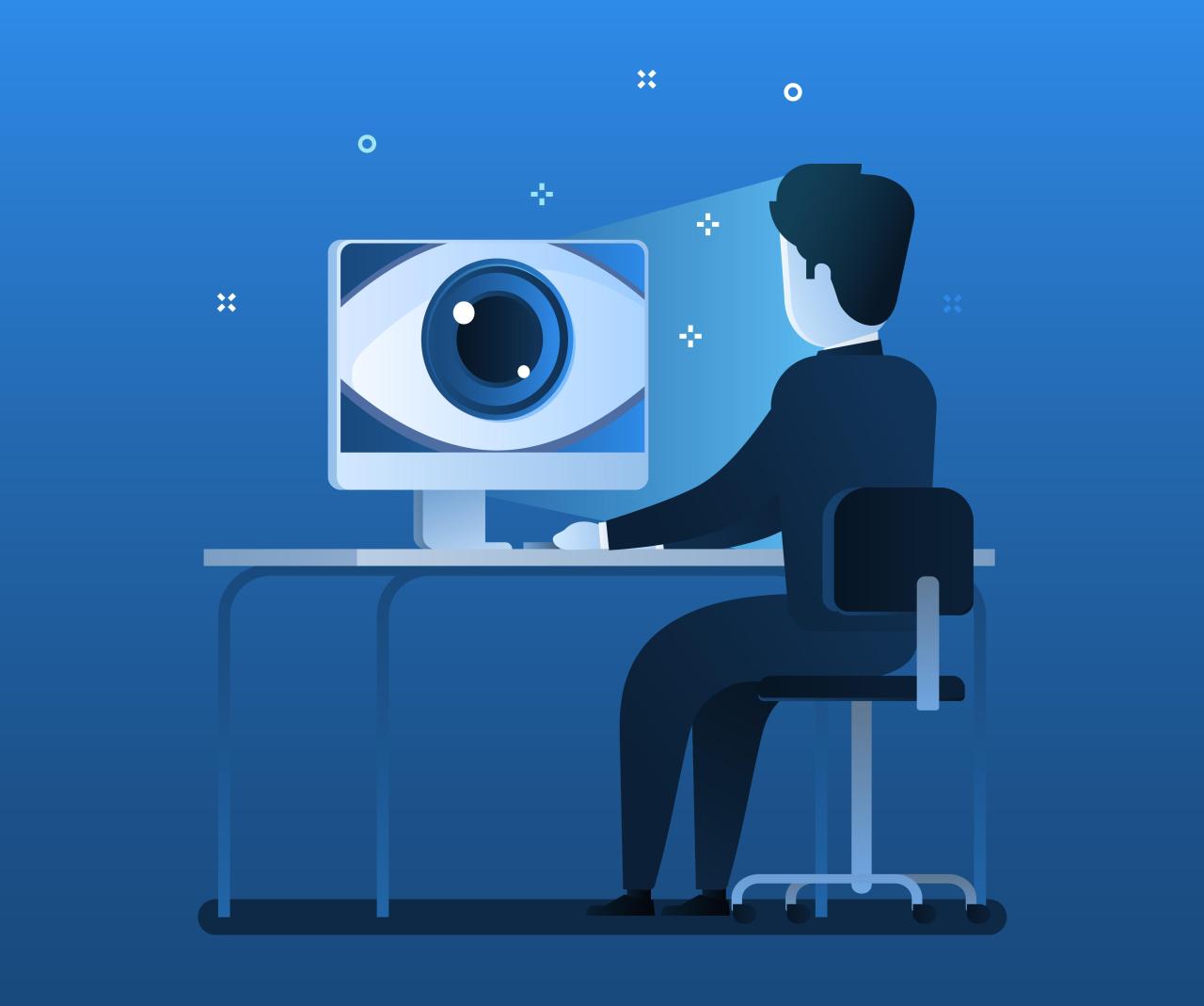 公司IT监控员工