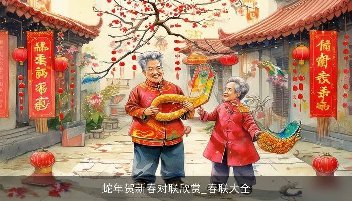 蛇年对联 蛇年对联