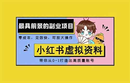 月入过万的副业项目，小红书卖日语资料，轻松操作！