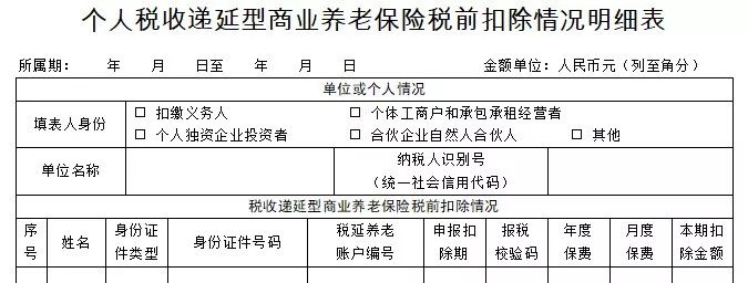 个人所得税扣除标准