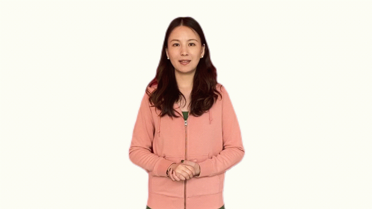 一个动画图形，描绘了称赞产品的示例。