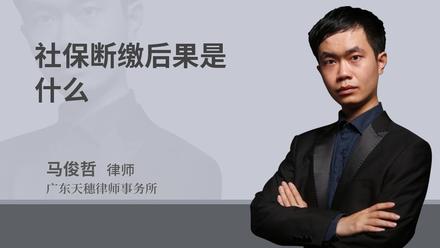 社保断缴后果是什么