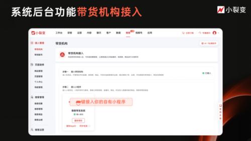微信推客带货模式