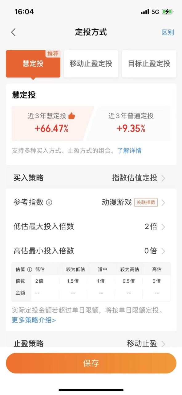 智能定投参考什么指数