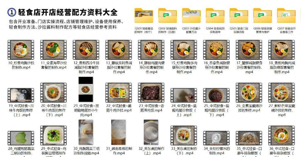 健康轻食店