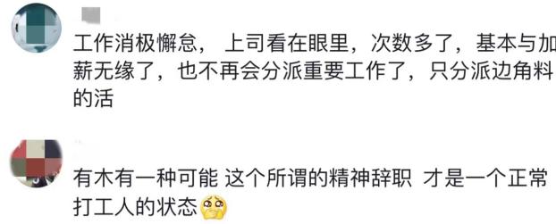 精神离职的社会现象 精神离职的社会现象