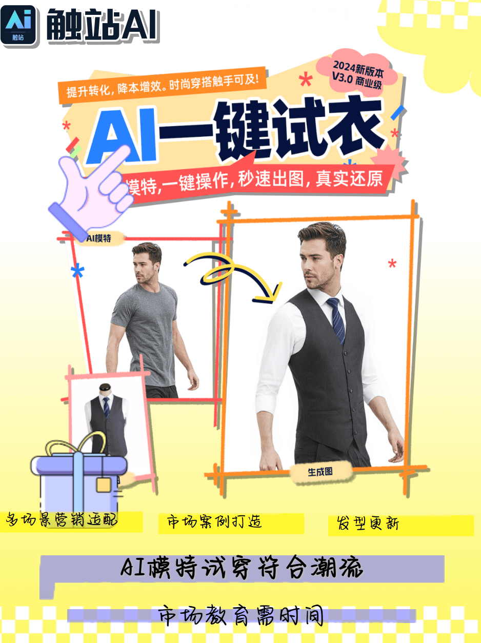 AI虚拟试衣