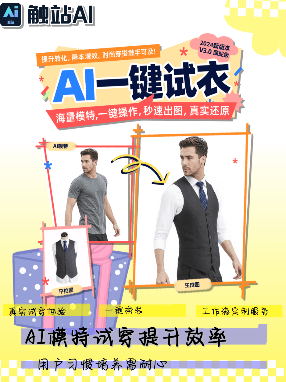 AI虚拟试衣