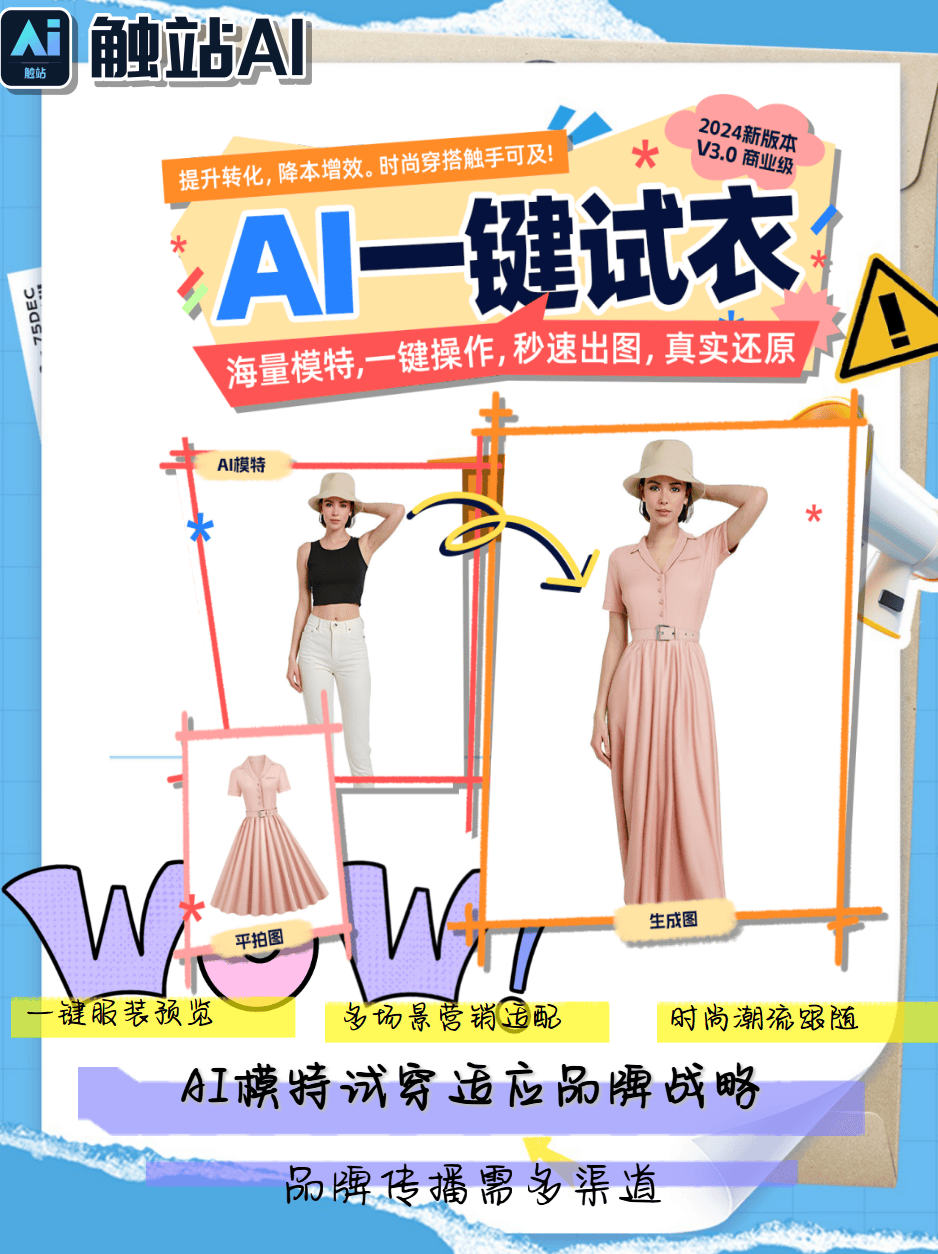 AI虚拟试衣